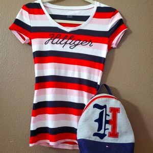 Tommy Hilfiger Shirt and Mini Backpack